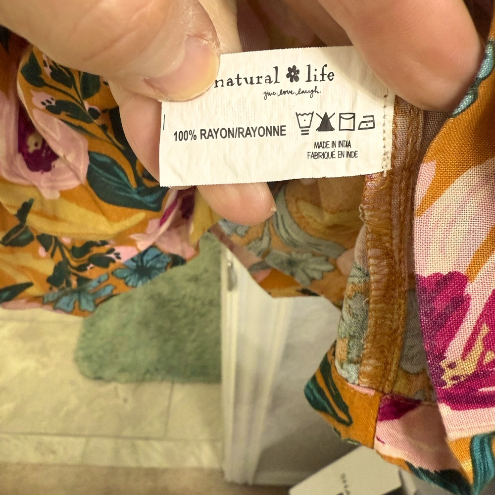 NWT Natural Life Elizabeth mini dress Size Large - Picture 5 of 7